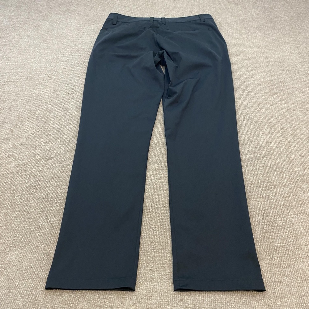 Rhone Pants Mens 30x30 Black Commuter Slim Performance Chino Stretch Travel - Picture 3 of 12